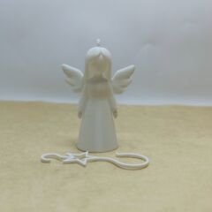 Ayakta Melek  -Çam Ağacı Süsü 3lü