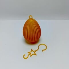 Gold Yılbaşı Topu-Çam Ağacı Süsü 3lü