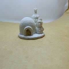 Kardan Adamlı -Işıklı-Masa Üstü Dekor