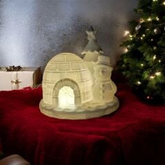 Kardan Adamlı -Işıklı-Masa Üstü Dekor