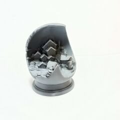 Ay Küresi - Işıklı Kasaba -Yılbaşı Dekoru ve Hediyesi