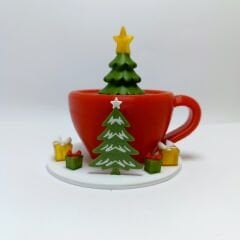 Noel Fincanı  -Yılbaşı Dekoru ve Hediyesi