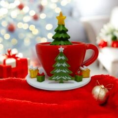 Noel Fincanı  -Yılbaşı Dekoru ve Hediyesi