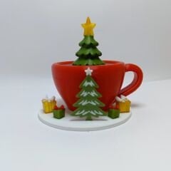 Noel Fincanı  -Yılbaşı Dekoru ve Hediyesi