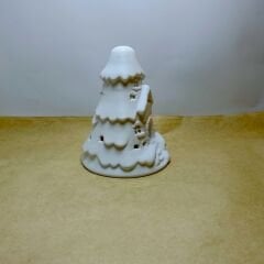 Kar Evi-Işıklı  -Yılbaşı Dekoru