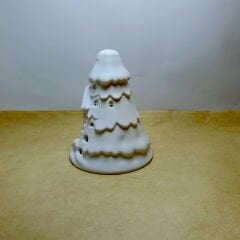 Kar Evi-Işıklı  -Yılbaşı Dekoru