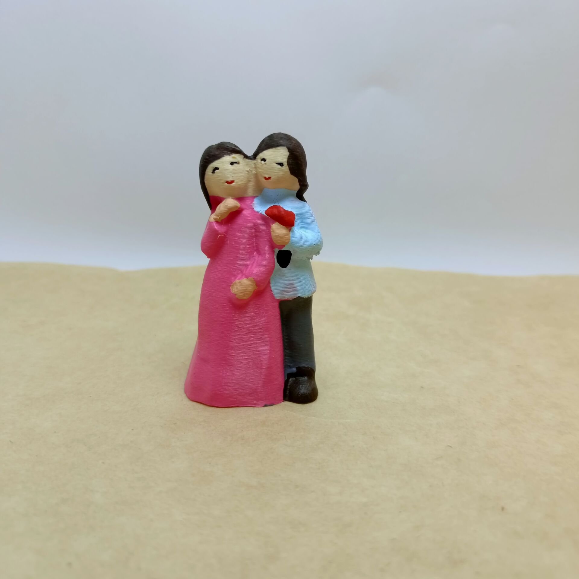 Güllü Çift - Pembe - Teraryum Malzemesi