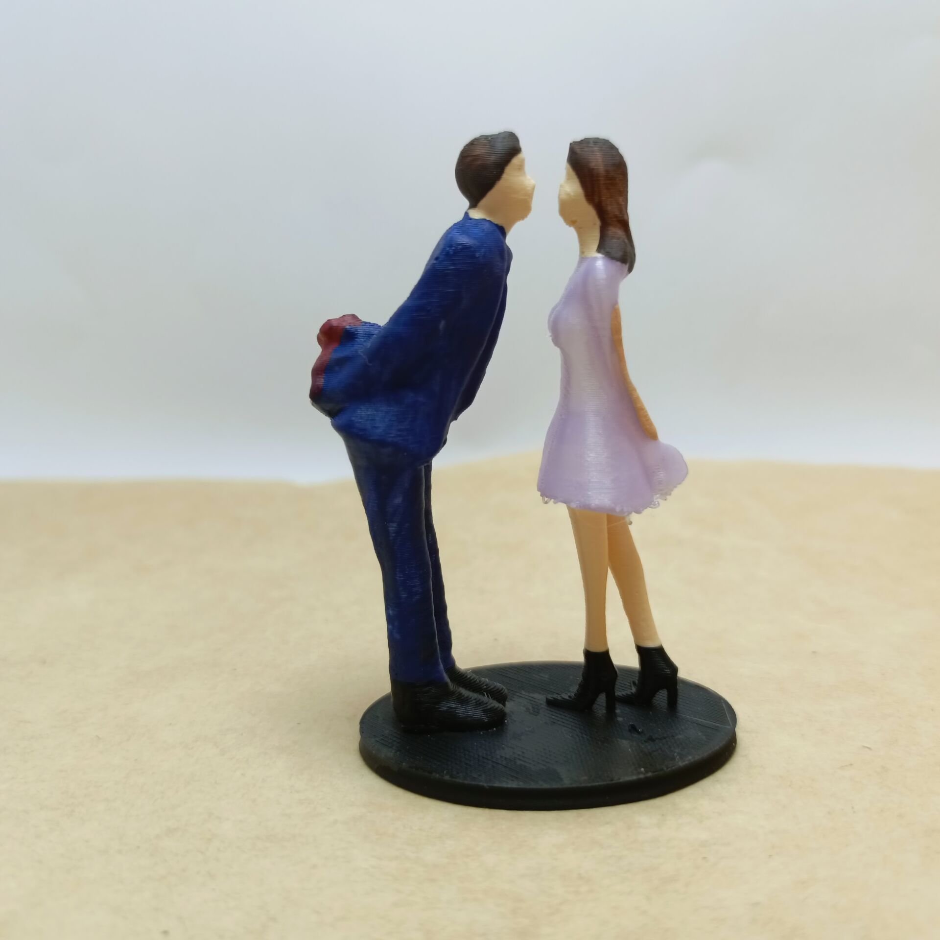 Romantik Çift - Lacivert- Teraryum Malzemesi