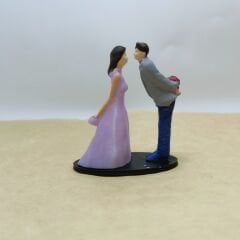 Romantik Elbiseli Çift- Teraryum Malzemesi