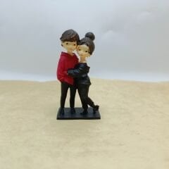 Sarılan  Çift- Siyah - Teraryum Malzemesi