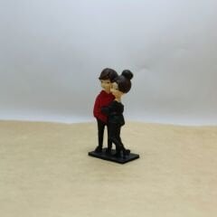 Sarılan  Çift- Siyah - Teraryum Malzemesi