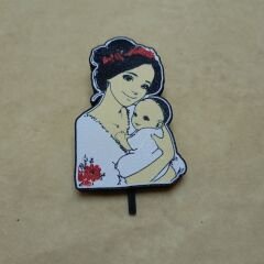 Anne Çocuk -  Işıklı Buket Süsü