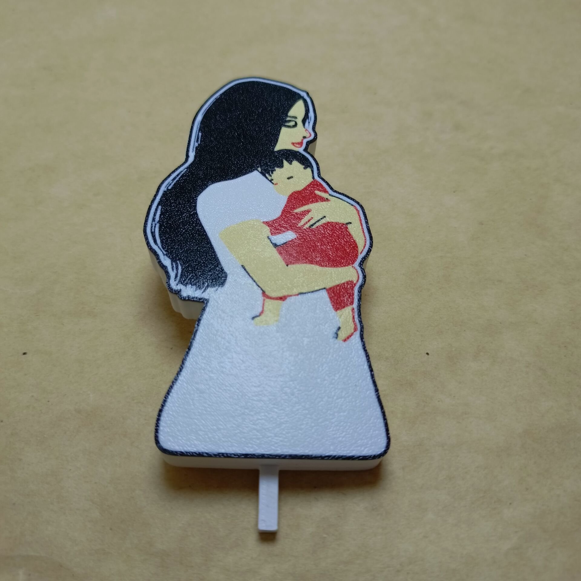 Anne Bebek -  Işıklı Buket Süsü