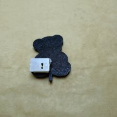 Kalpli Ayıcık -  Işıklı Buket Süsü