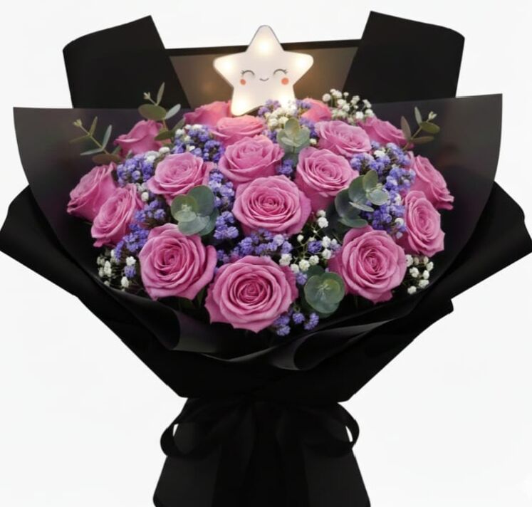 Yıldır -  Işıklı Buket Süsü