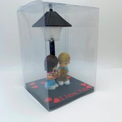 Lambalı Anahtarlı  Çift Biblo (Kutulu)