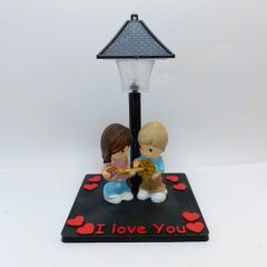 Lambalı Anahtarlı  Çift Biblo (Kutulu)