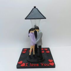 Lambalı El Ele Çift Biblo (Kutulu)