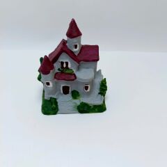 Çift Kubbeli Ev - Gri - Teraryum Malzemesi