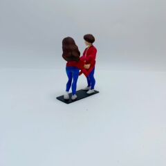 Kalp Tutan Çift -Teraryum Malzemesi