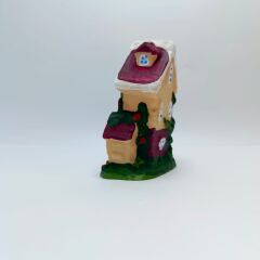 Villa Büyük Ev Figürü-Bordo-Teraryum Malzemesi