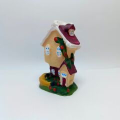 Villa Büyük Ev Figürü-Bordo-Teraryum Malzemesi