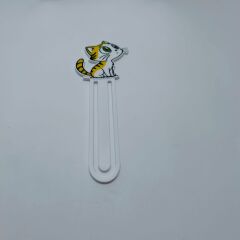 Sarı Tekir Kedi - Kitap Ayracı