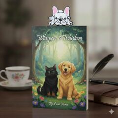 Yatan French Bulldog - Kitap Ayracı