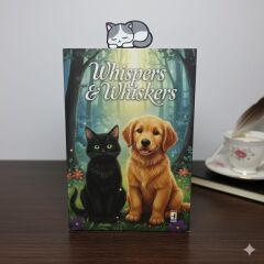 Pembiş Miskin Kedi - Kitap Ayracı