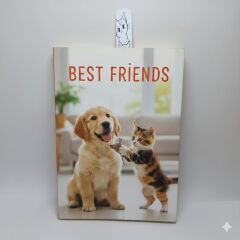 3 lü minnak kediler -Kitap Ayracı