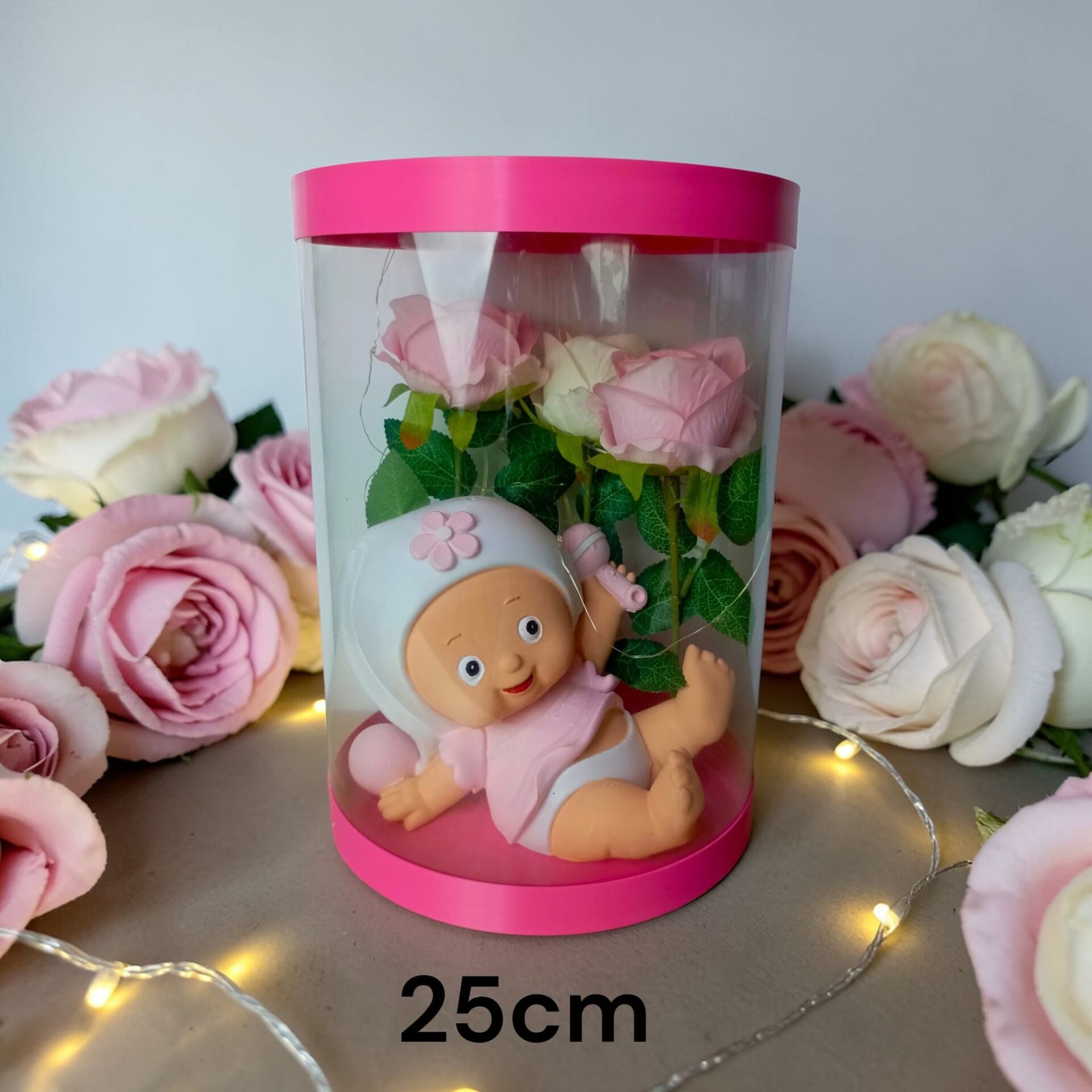 Hoşgeldin Prenses-Işıklı-Yenidoğan Bebek Hediyesi