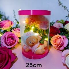 Hoşgeldin Prenses-Işıklı-Yenidoğan Bebek Hediyesi