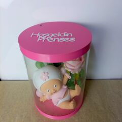 Hoşgeldin Prenses-Işıklı-Yenidoğan Bebek Hediyesi