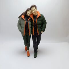 Outdoor Yürüyen Çift 20 cm - Biblo