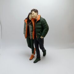 Outdoor Yürüyen Çift 20 cm - Biblo