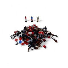 Ölçek İnsanlar 2,5 cm 10 lu