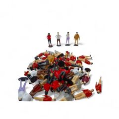 Ölçek İnsanlar 4 cm-10 lu