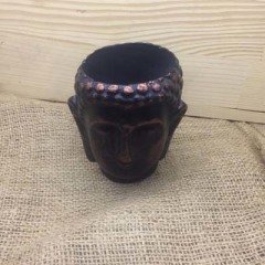 Buddha Figürlü Saksı