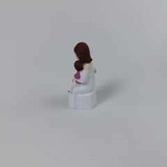 İki Çocuklu Oturan Anne -7.5cm- Teraryum Malzemesi