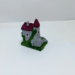 Tek Kubbeli Ev -Gri- Teraryum Malzemesi