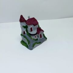 Tek Kubbeli Ev -Gri- Teraryum Malzemesi