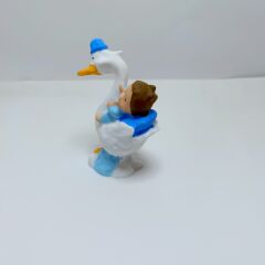 Şapkalı Leylekli Bebek -Mavi- Teraryum Malzemesi