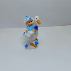 Leylekli Bebek -Mavi- Teraryum Malzemesi