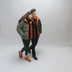 Outdoor Yürüyen Çift 10 cm - Teraryum Malzemesi