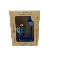 Minyatür Sokak Lambalı -Yürüyen Çift