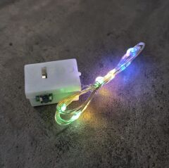Pilli Led 1 Metre Renkli