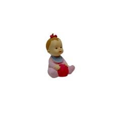 Oturan Toplu Kız Bebek - Teraryum Malzemesi