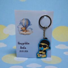 Yenidoğan Hediyelik -Bebek Anahtarlık-20li