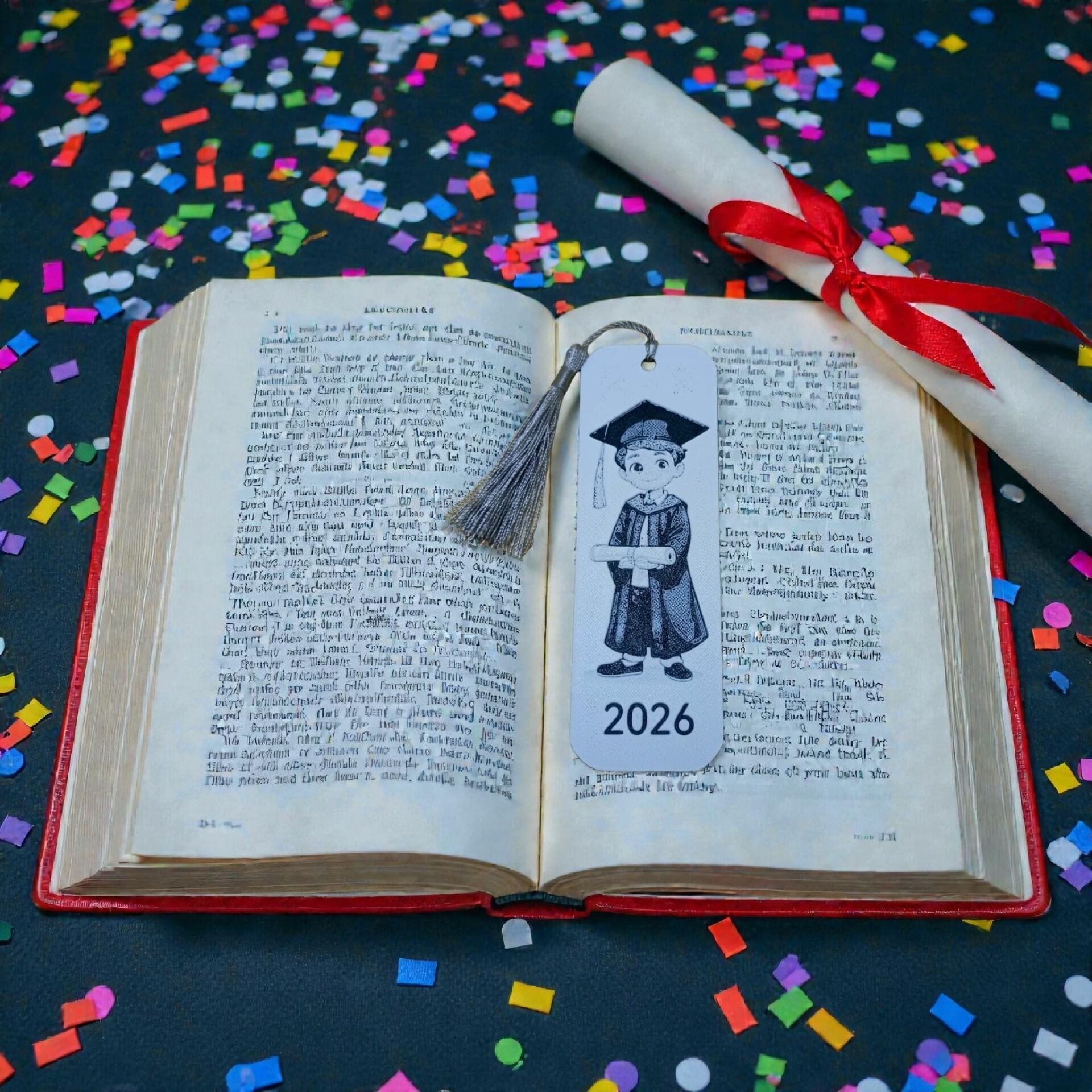 2026-Mezuniyet-Erkek-Kitap Ayracı-10 lu