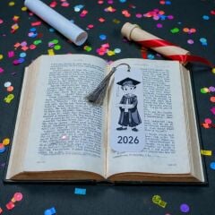 2026-Mezuniyet-Erkek-Kitap Ayracı-10 lu